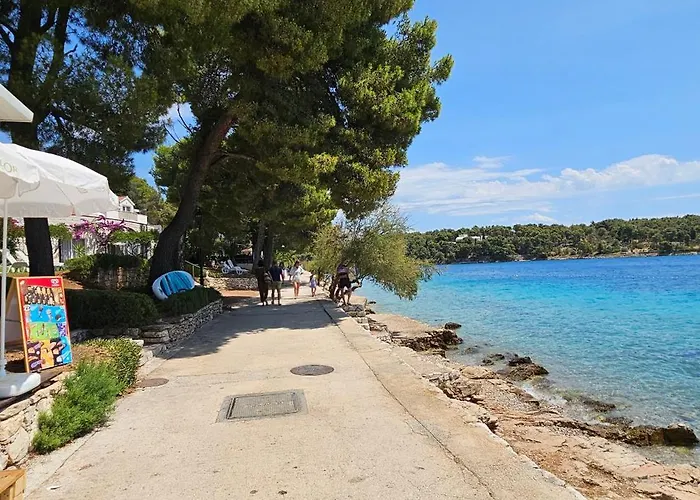 Appartement Front With Swimming Pool, Illyria 102 Milna (Brac)